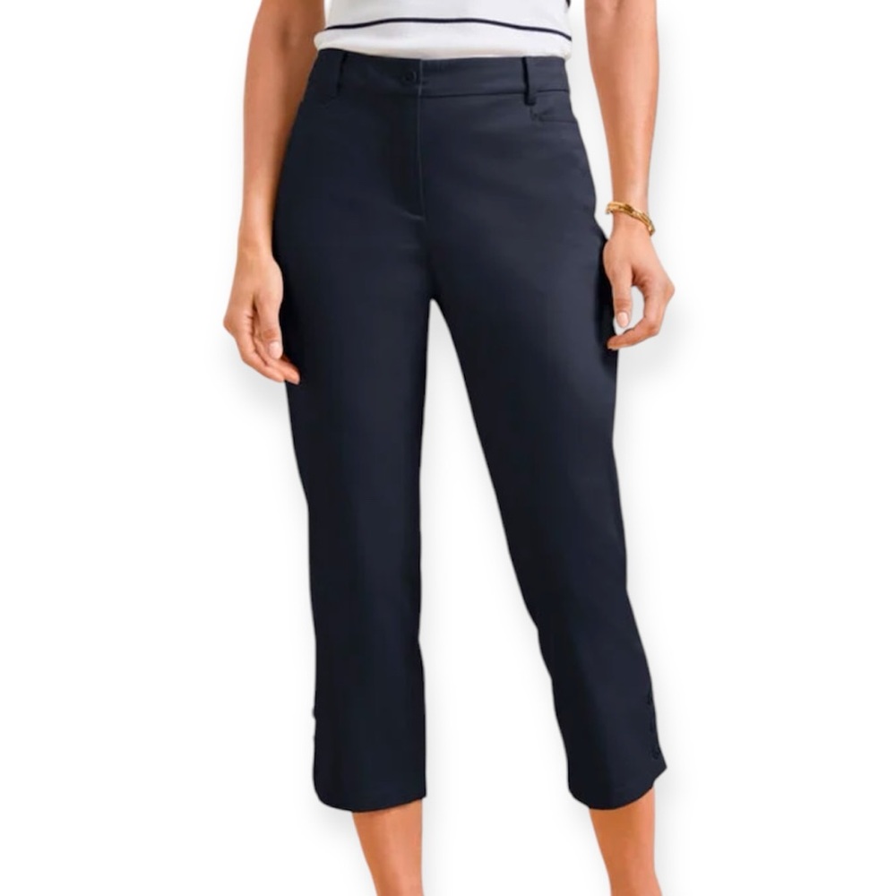 Talbots Perfect Skimmer Crop Pants NWT